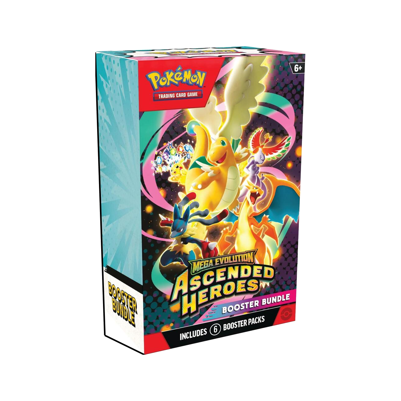 Pokémon TCG: Mega Evolution—Ascended Heroes Booster Bundle (6 Packs)