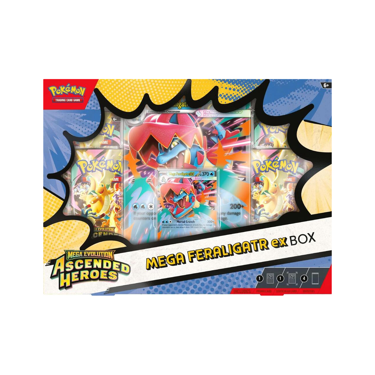 Pokémon TCG: Mega Evolution—Ascended Heroes Mega Feraligatr ex Box