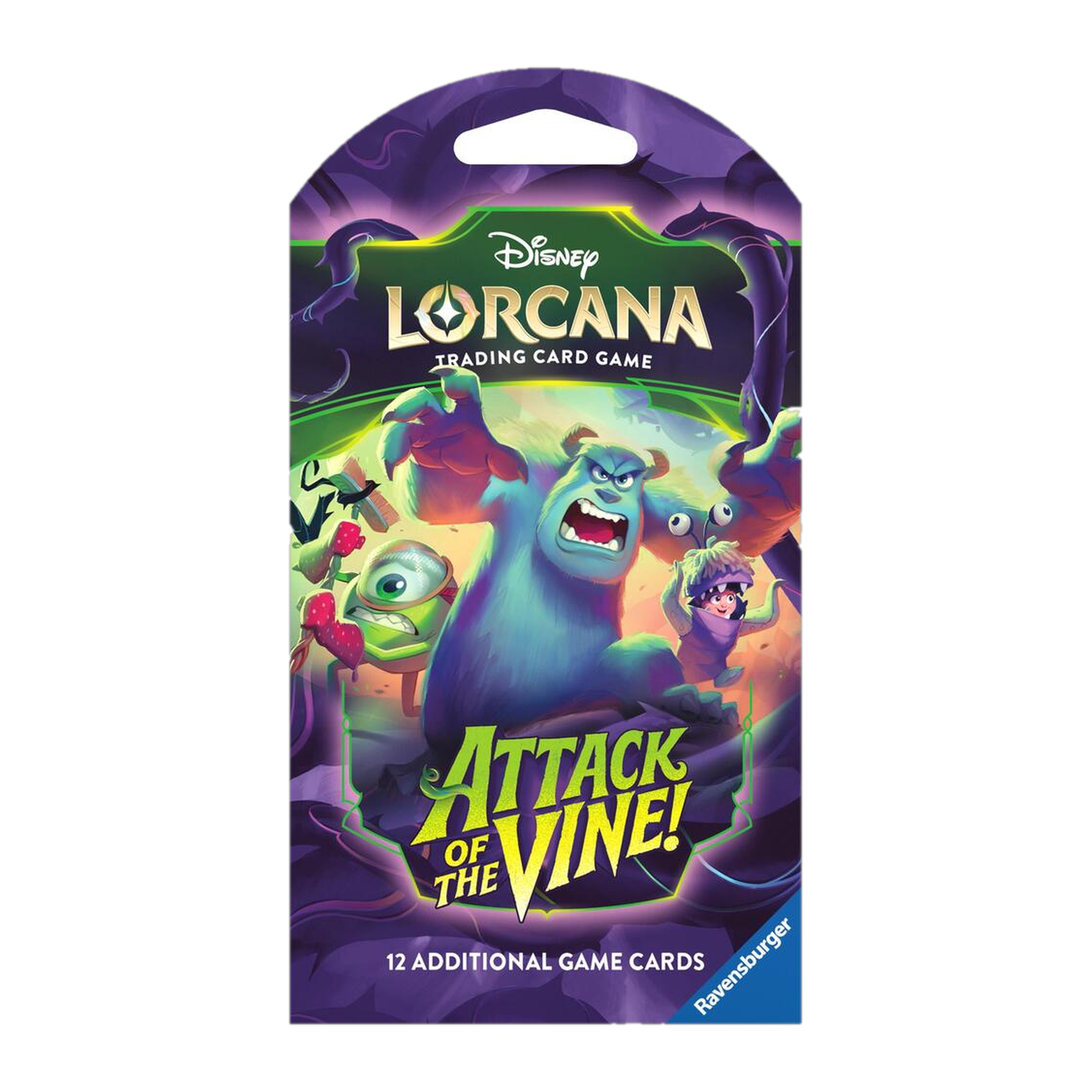 Disney Lorcana TCG: Attack of the Vine! Sleeved Booster Pack