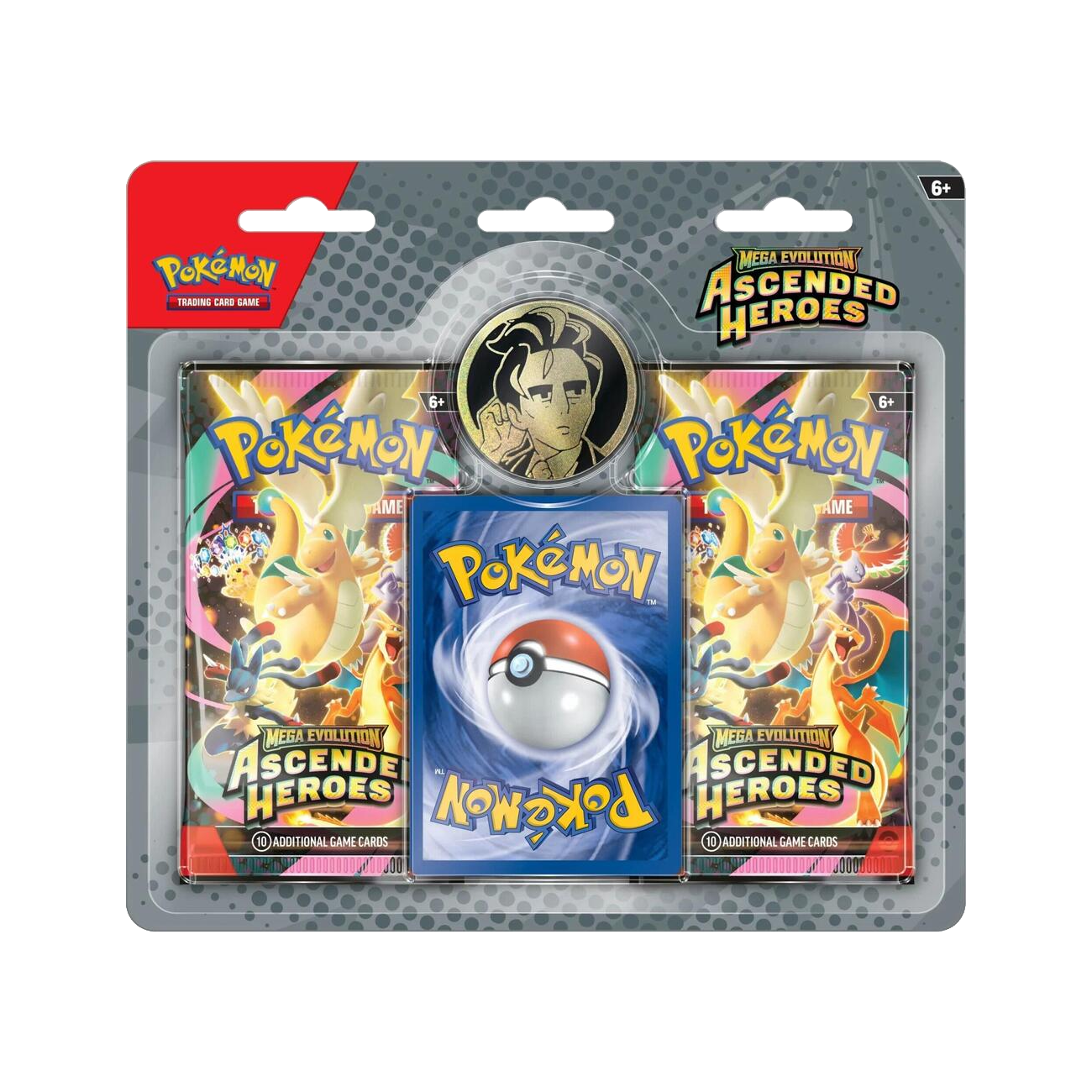 Pokémon TCG: Mega Evolution—Ascended Heroes Collection (Larry) 2 pack blister