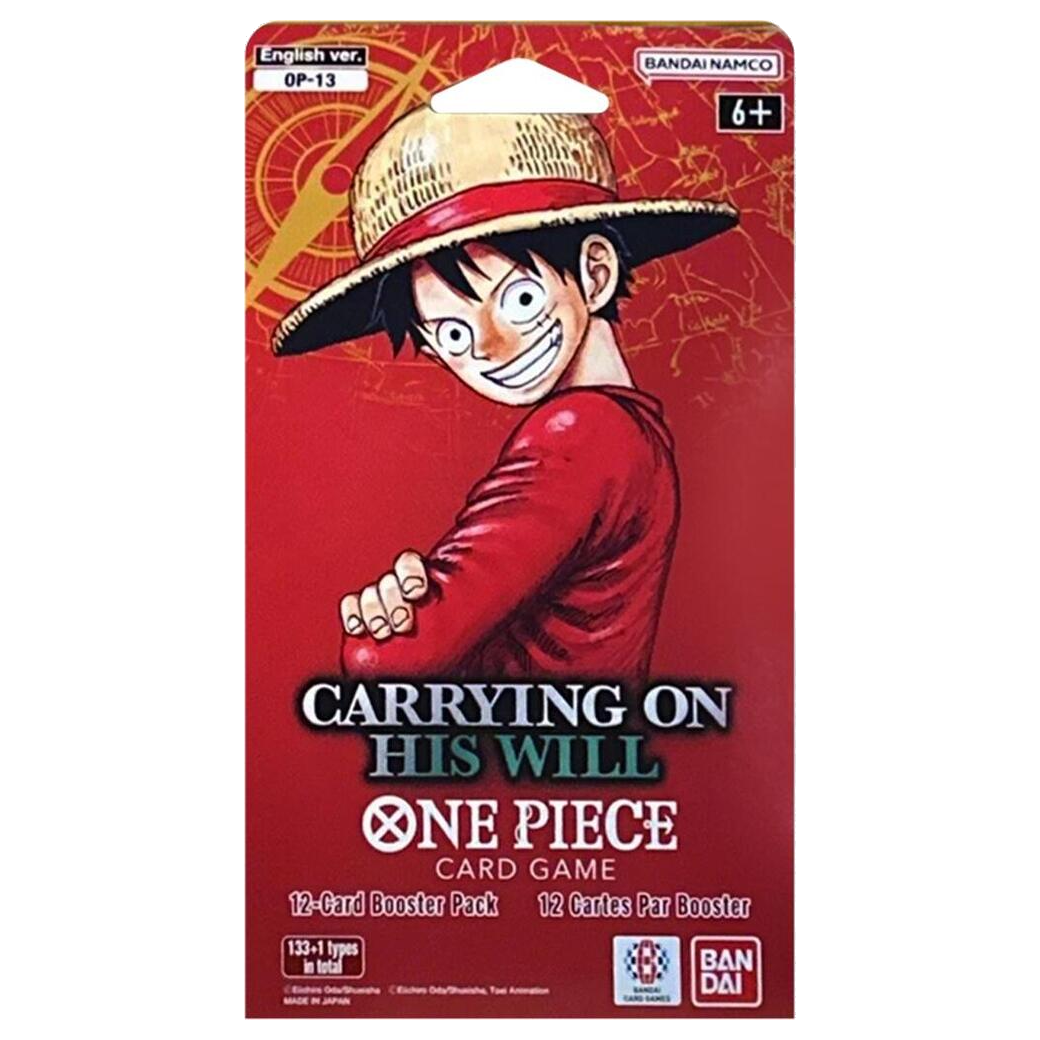 One Piece TCG: Carrying On His Will Sleeved Booster Pack