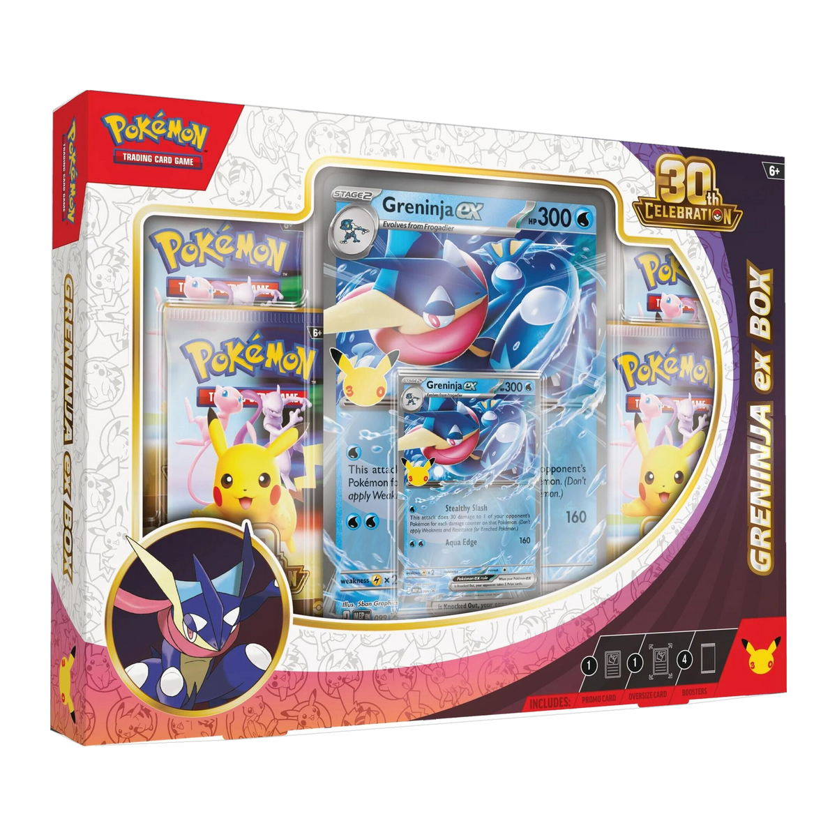 Pokémon TCG: 30th Celebration Greninja ex Box
