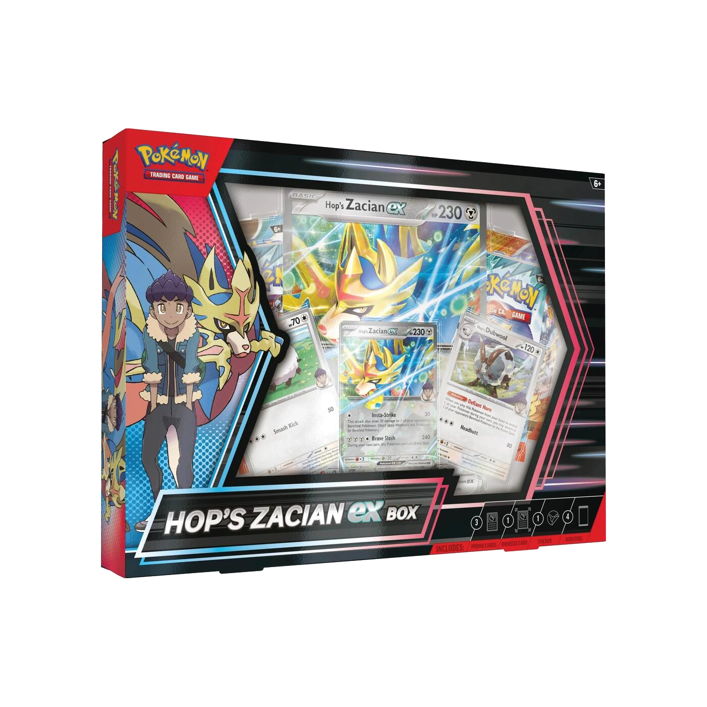 Pokémon TCG: Hop's Zacian ex Box