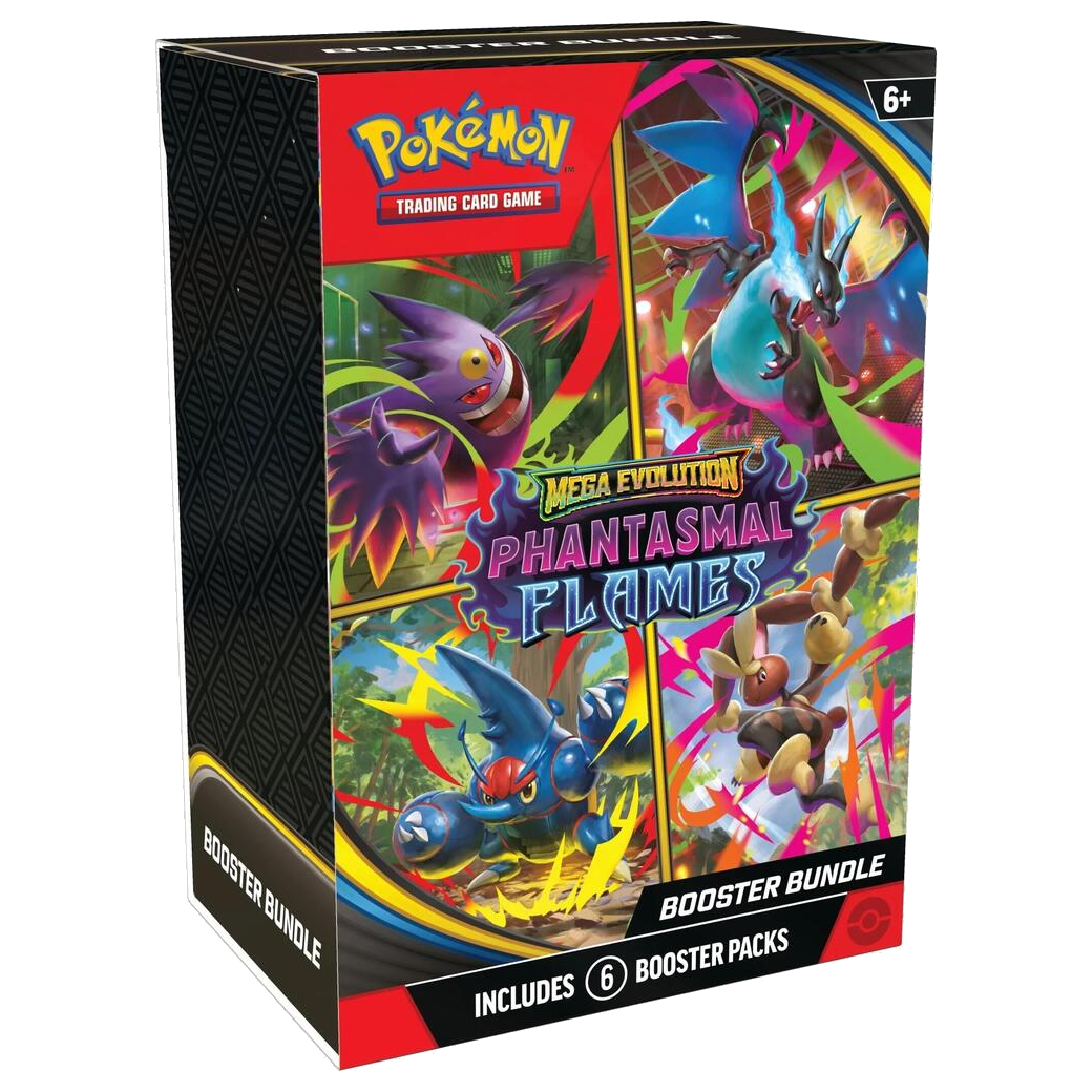 Pokémon TCG: Scarlet & Violet—Phantasmal Flames Booster Bundle (6 Packs)