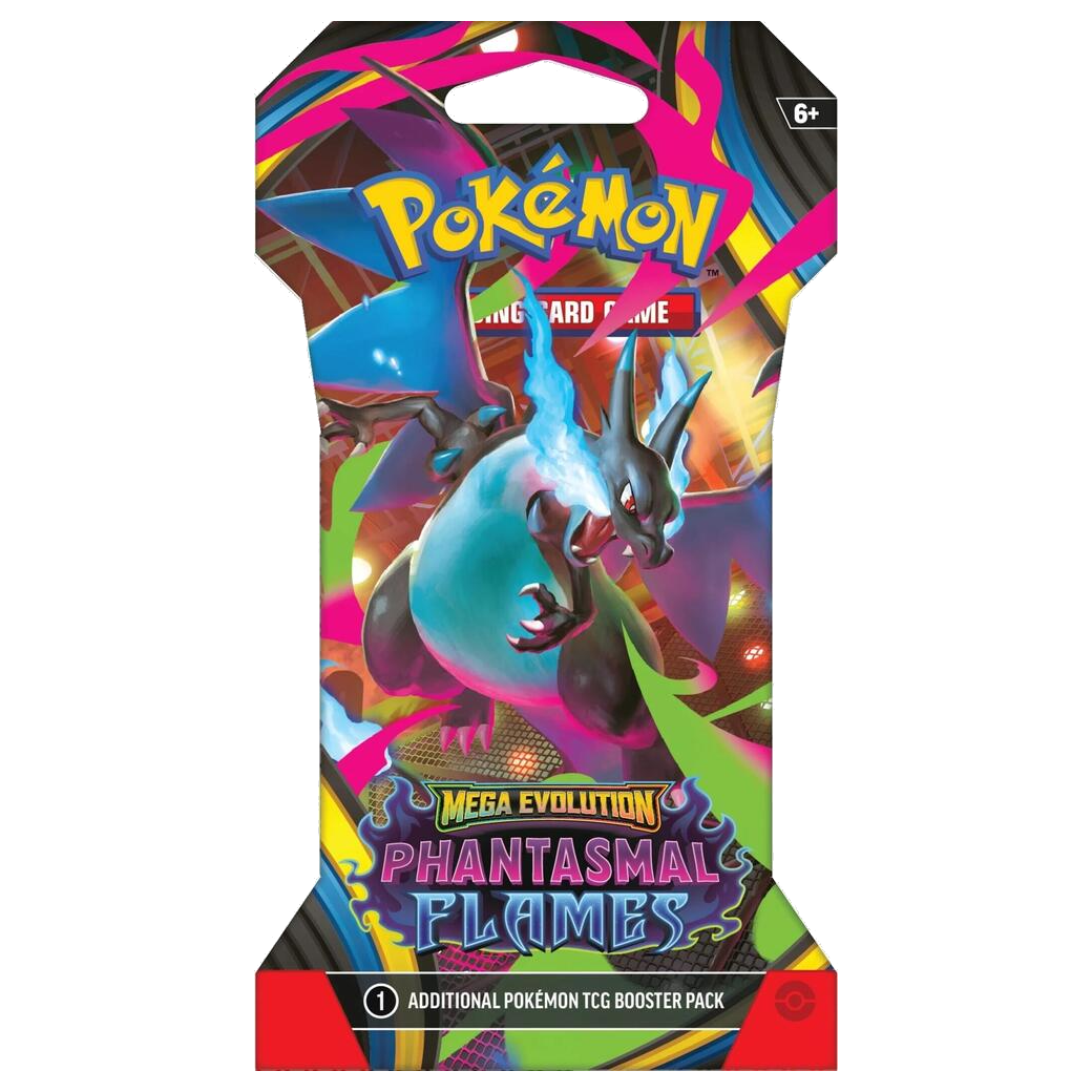Pokémon TCG: Scarlet & Violet—Phantasmal Flames Sleeved Booster Pack