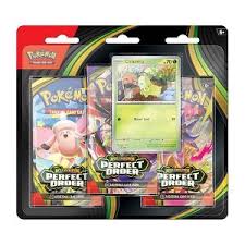Pokémon TCG: Mega Evolution—Perfect Order 3-Pack Blister