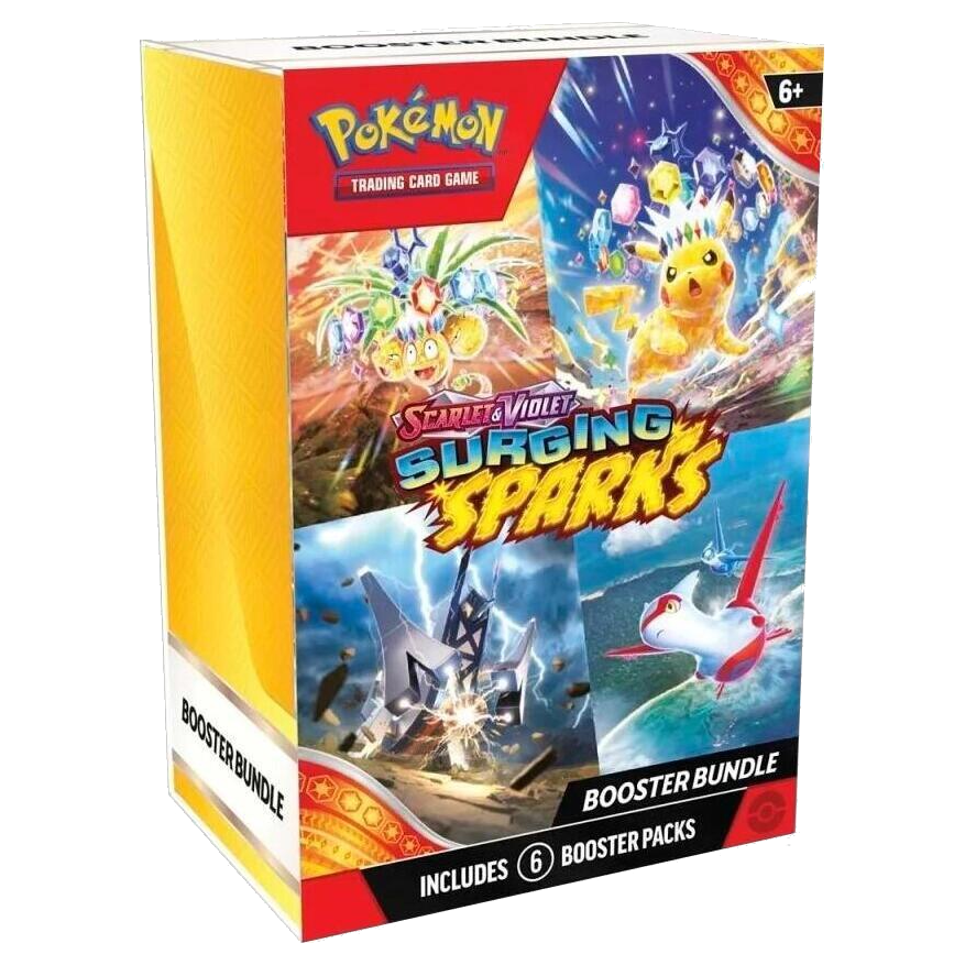 Pokémon TCG: Scarlet & Violet—Surging Sparks Booster Bundle (6 Packs)