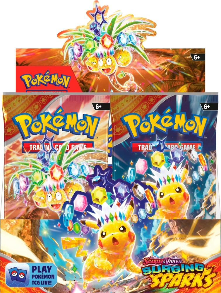 Pokémon TCG: Scarlet & Violet—Surging Sparks Booster Box (36 Packs)