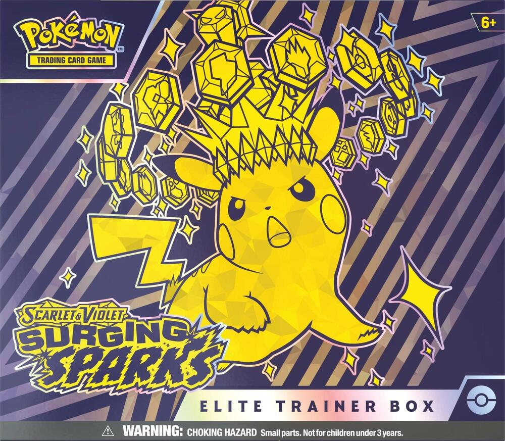 Pokémon TCG: Scarlet & Violet—Surging Sparks Elite Trainer Box