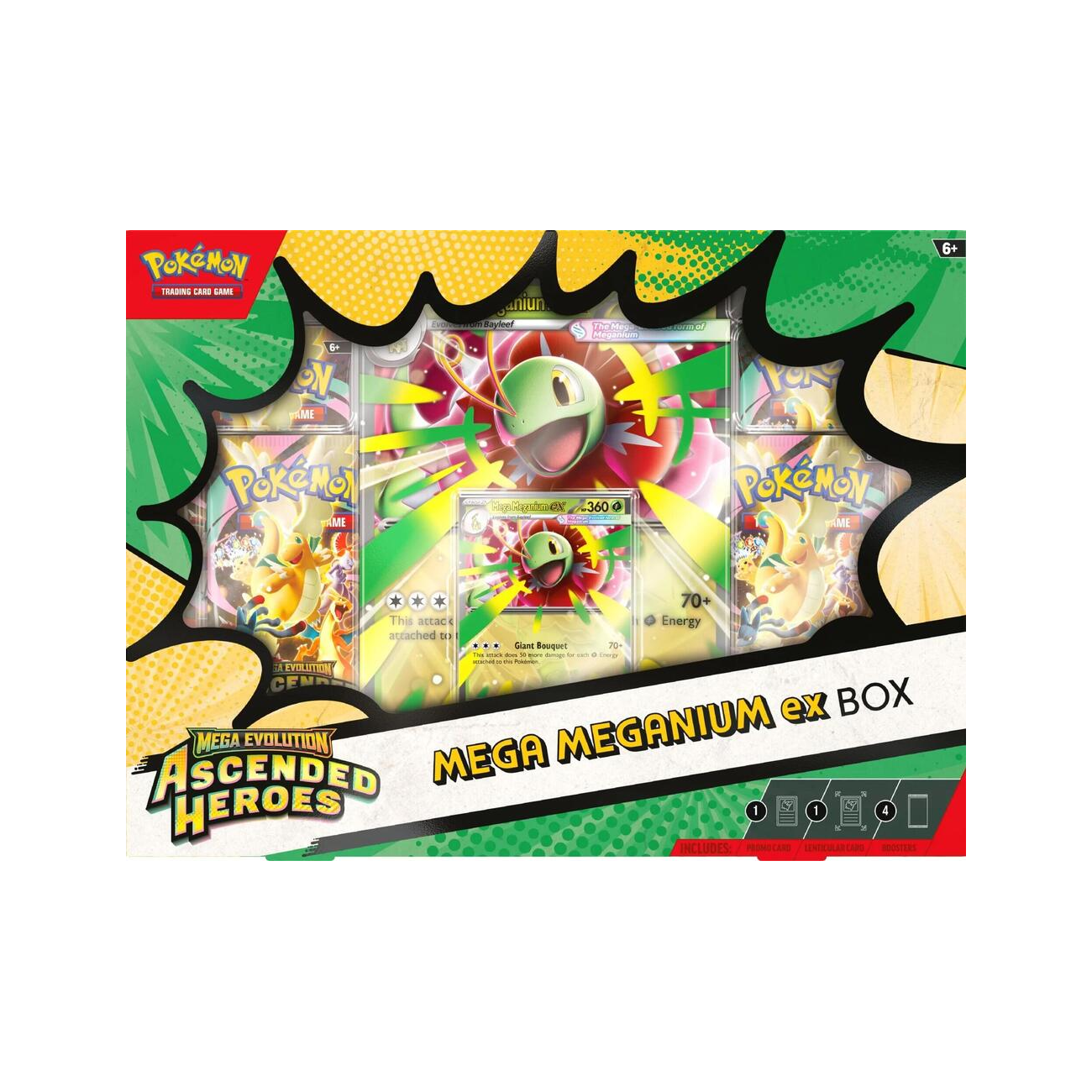 Pokémon TCG: Mega Evolution—Ascended Heroes Mega Meganium ex Box