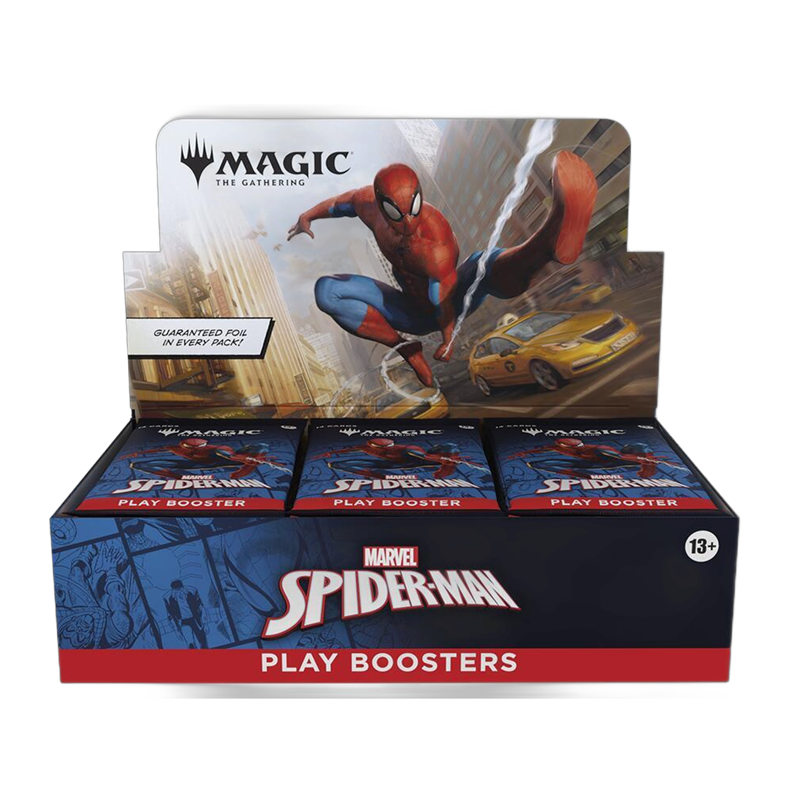 Magic: The Gathering—Marvel's Spider-Man Play Booster Display