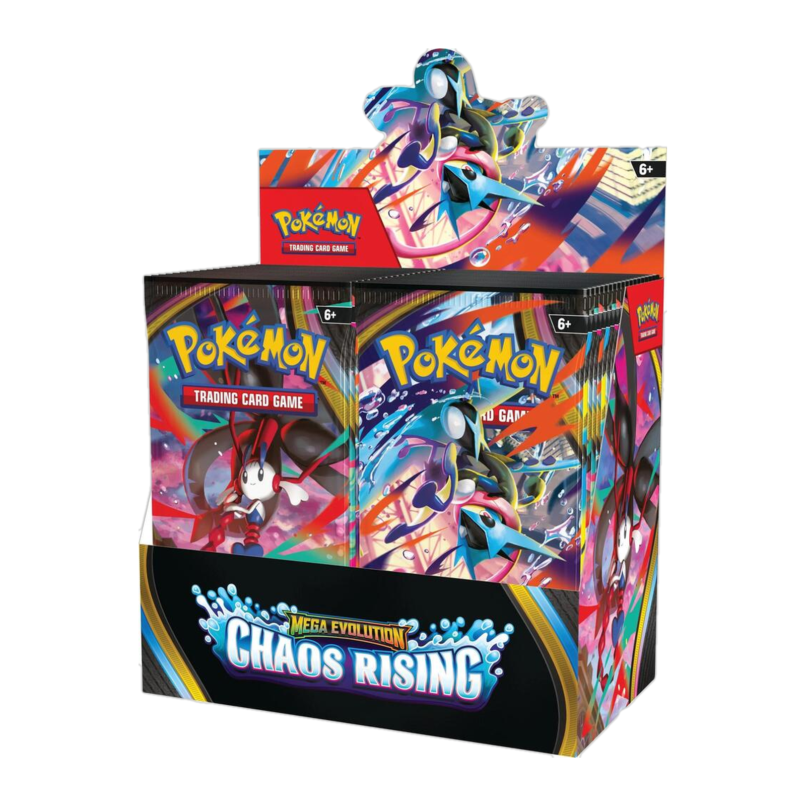 Pokémon TCG: Mega Evolution—Chaos Rising Booster Box (36 Packs)